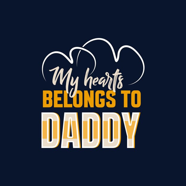 Citas divertidas del día del padre y diseño de camiseta de vector de letras
