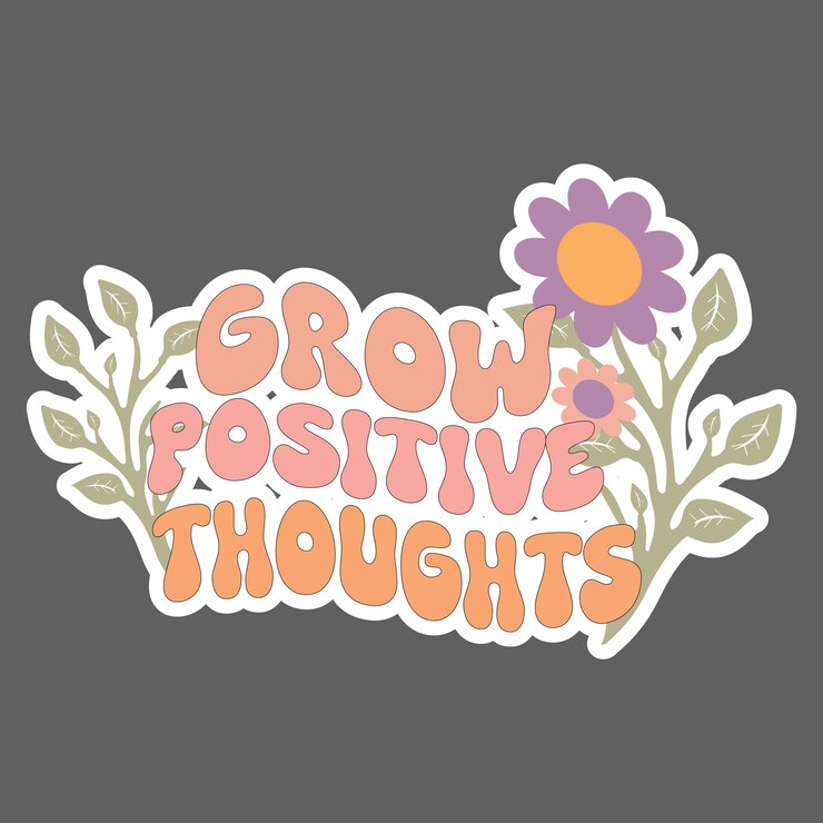 Vector citas inspiradoras con flores