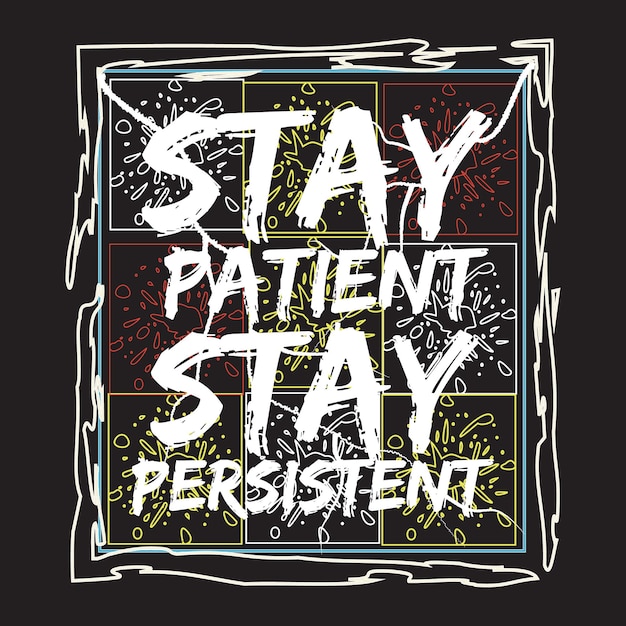 Citas motivacionales e inspiradoras letras efecto de texto tipografía diseño de camiseta oscura