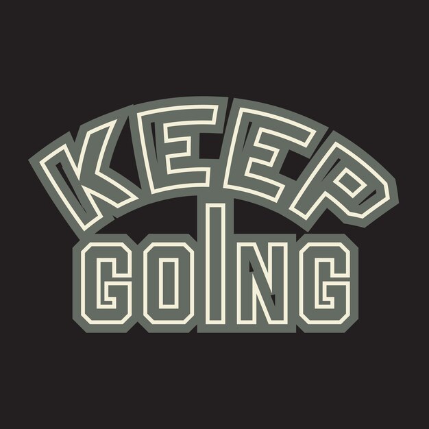 Citas motivacionales e inspiradoras letras efecto de texto tipografía diseño de camiseta oscura