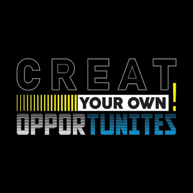 Citas motivacionales e inspiradoras tipografía diseño de camisetas