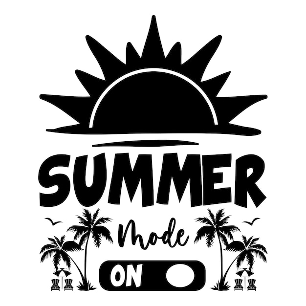 Citas de verano Tipografía Diseño de camisetas