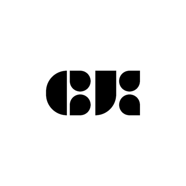 CK monograma diseño del logotipo letra texto nombre símbolo monocromo logotipo carácter alfabeto logotipo simple