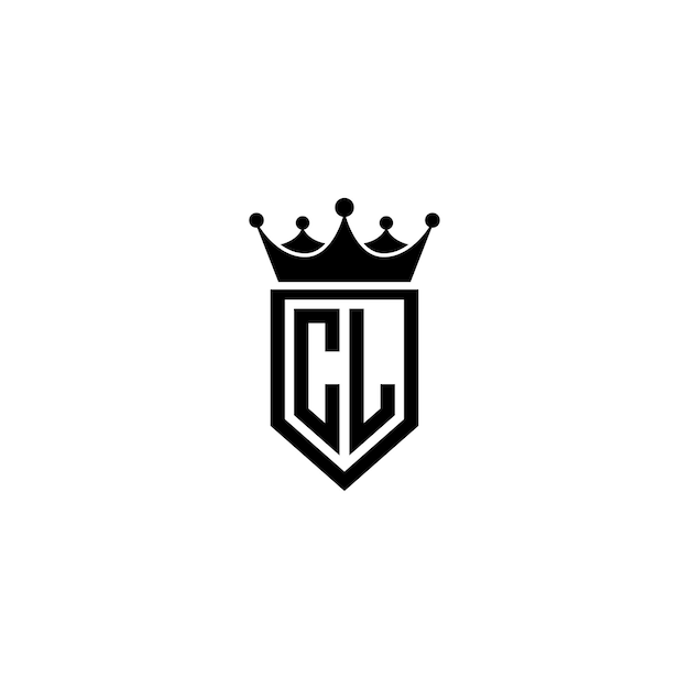CL monograma logotipo diseño carta texto nombre símbolo monocromo logotipo alfabeto carácter simple logotipo