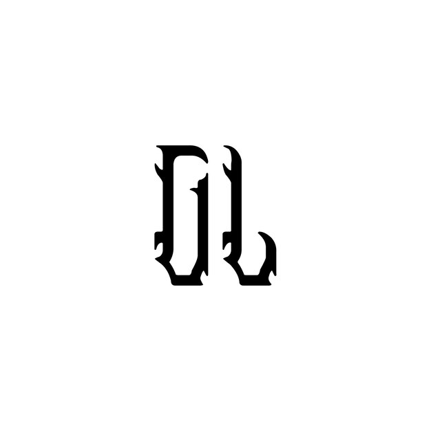 CL monograma logotipo diseño carta texto nombre símbolo monocromo logotipo alfabeto carácter simple logotipo