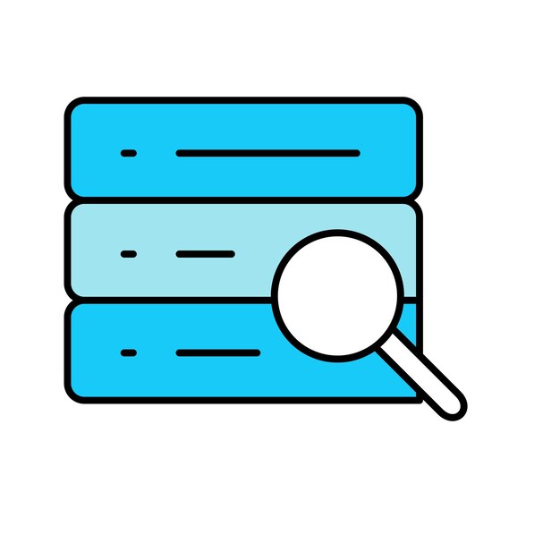 Clarificación de los objetivos del sistema Ilustración vectorial Diseño de íconos