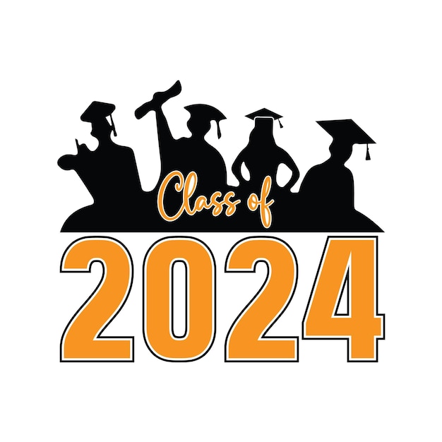 clase de 2024 SVG diseño graduación SVG