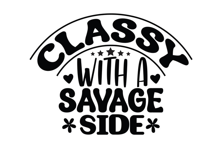Vector clase con un lado salvaje
