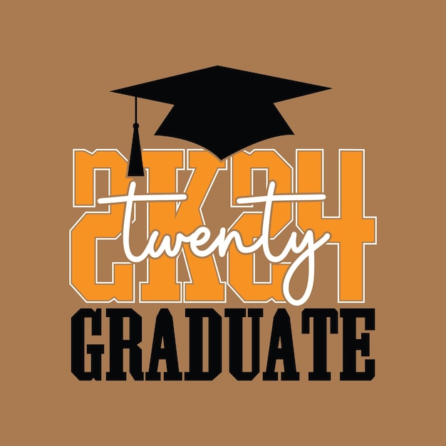la clase superior de 2024 svg diseño graduación svg