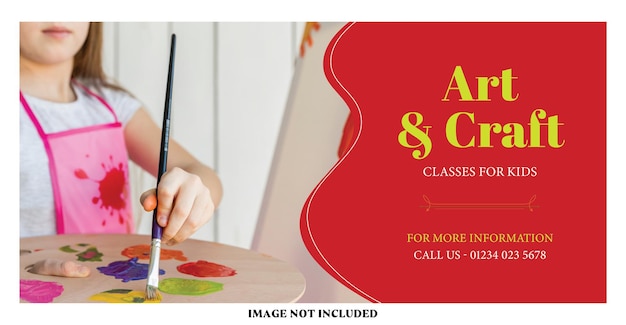 Clases de arte y artesanía para niños