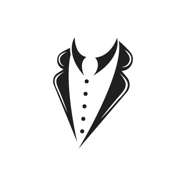 Clásico icono de corbata y traje de moda para hombres.