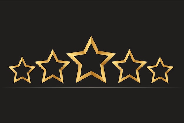 Clasificación de 5 estrellas de oro