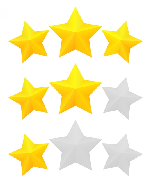 Clasificación de tres estrellas