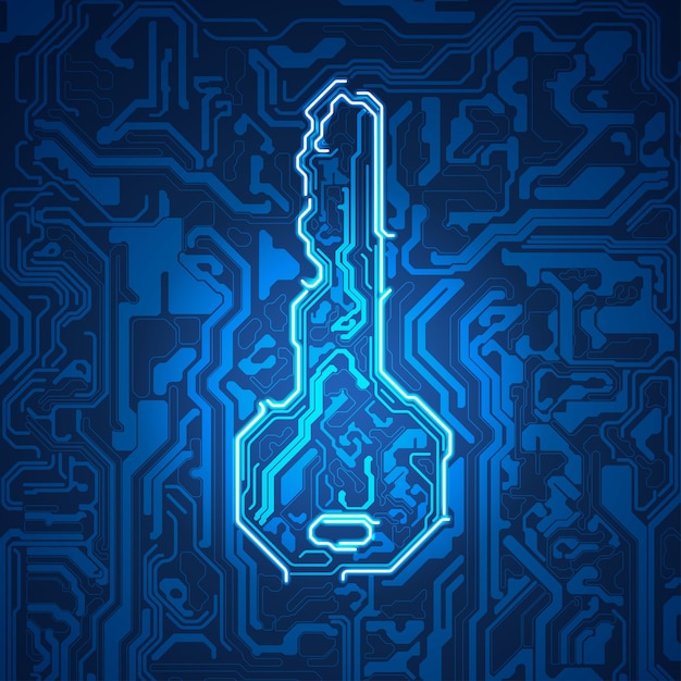 Clave electrónica