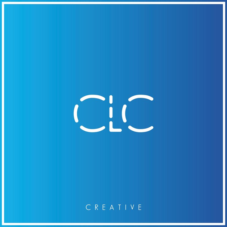 CLC Premium Vector último diseño de logotipo Diseño creativo de logotipo Ilustración vectorial Logotipo mínimo Monograma