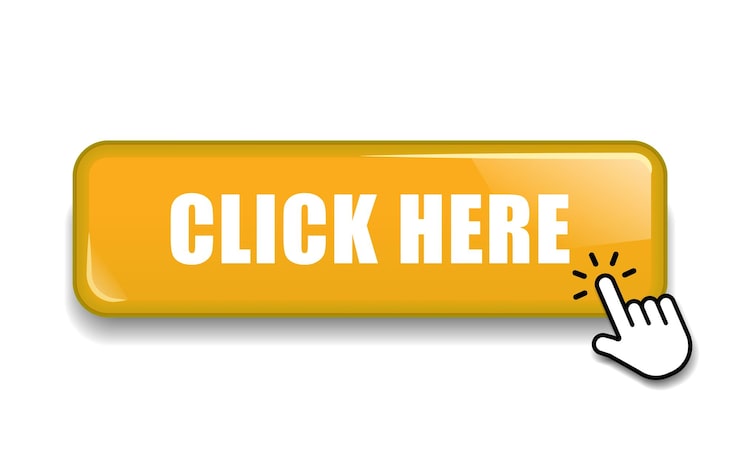 Vector click here web buttons with hand cursor set of action button with arrow pointer click button mode