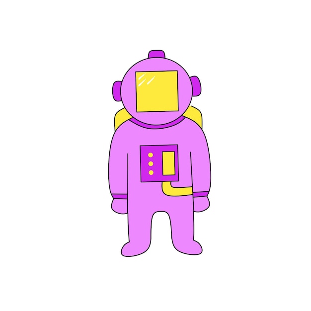 El clip del astronauta