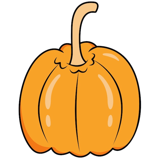 El clip de la calabaza de la tarta de azúcar