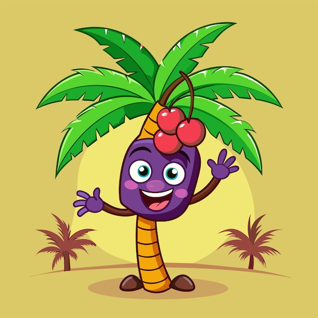 El clip de la palma de Acai es gracioso.