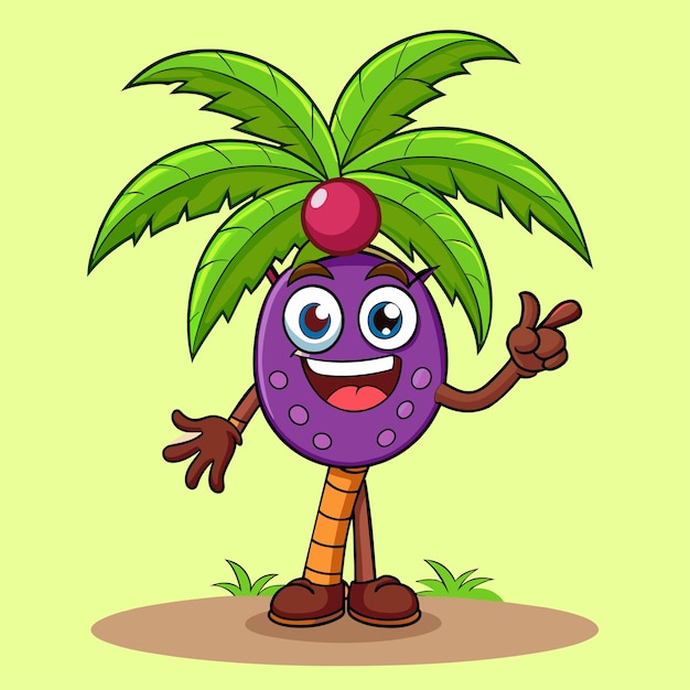 El clip de la palma de Acai es gracioso.