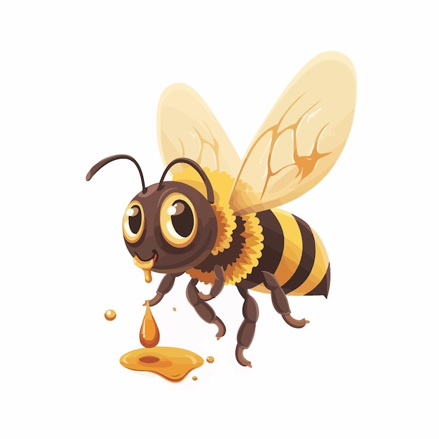 Vector el clipart de la abeja