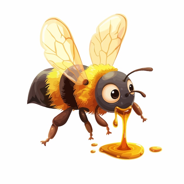 el clipart de la abeja