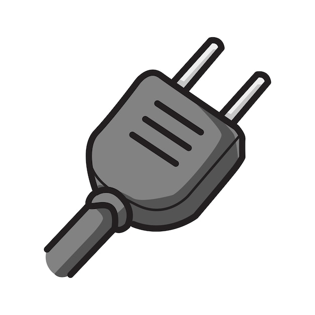 Clipart de enchufe eléctrico femenino