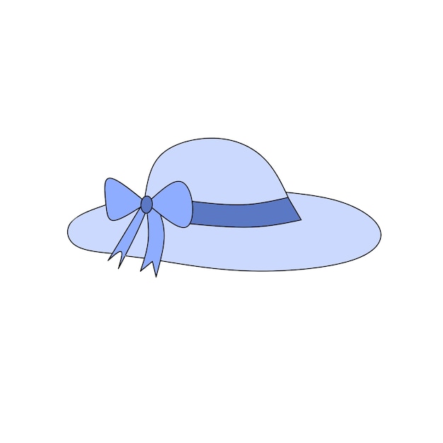 Clipart de sombrero de playa