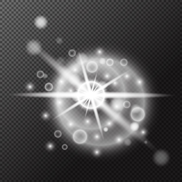 Clipart del vector del elemento luminoso