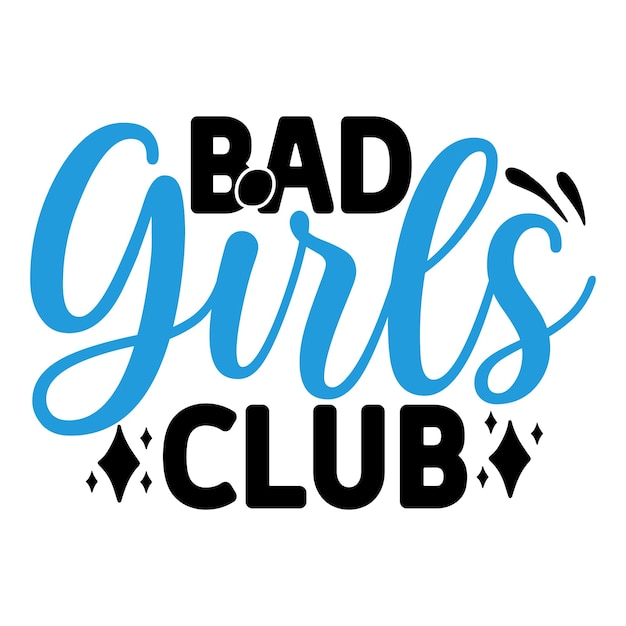 Club de chicas malas SVG