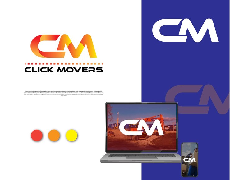 cm diseño del logotipo de la empresa logotipo de gradiente