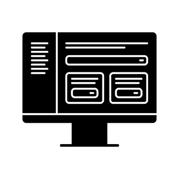 CMS icon Filled style