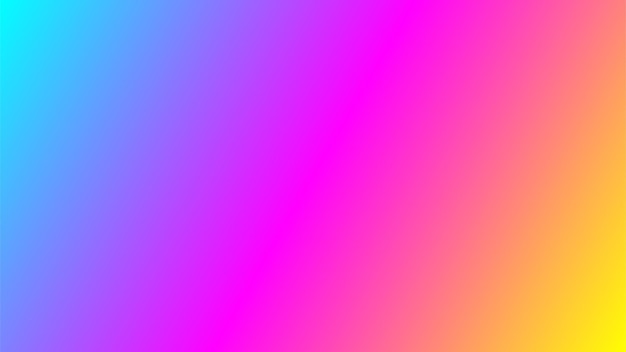 Cmyk gradietn color de fondo cian magenta y amarillo gradiente de color de fondo