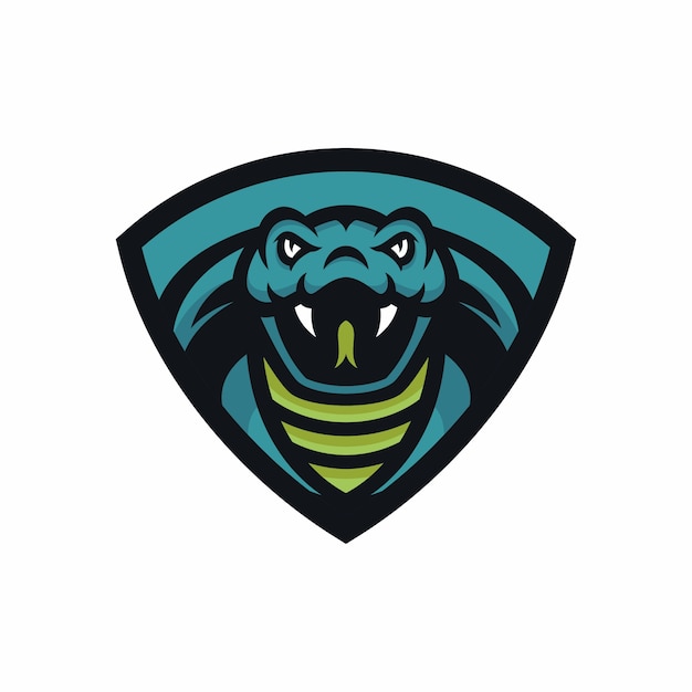 cobra - vector logo / icono ilustración mascota