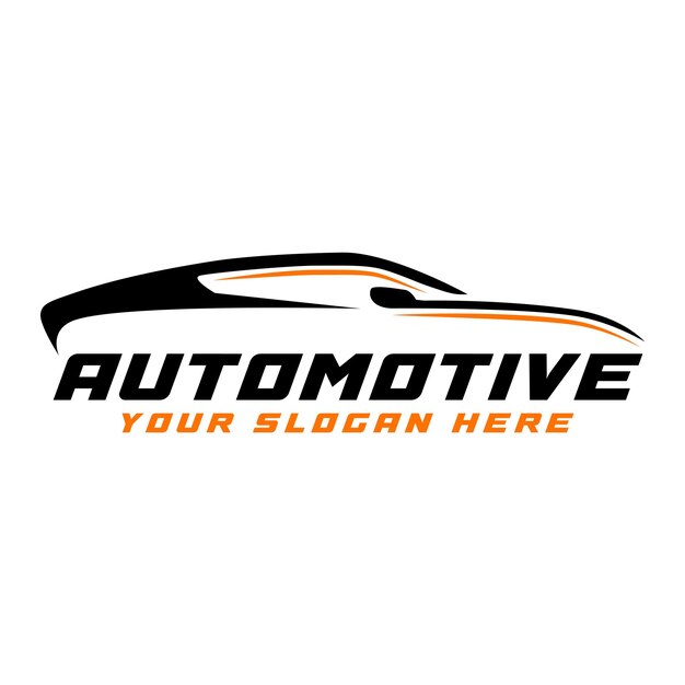 coche automotriz logo vector móvil automotriz logo ilustración