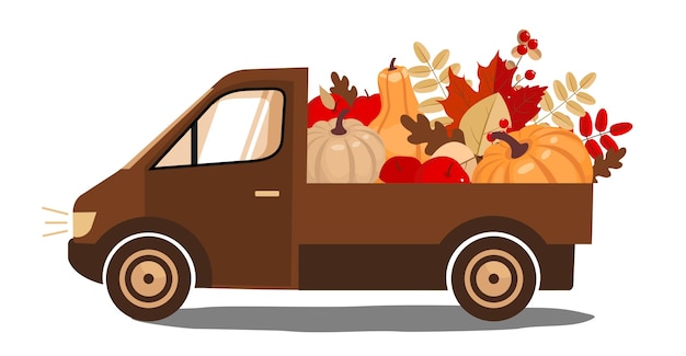 COCHE DE CALABAZA DE OTOÑO