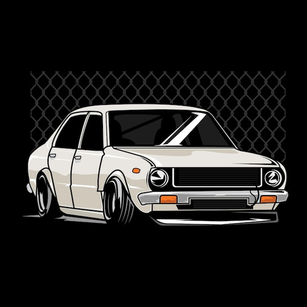 Coche de carreras de diseño vectorial