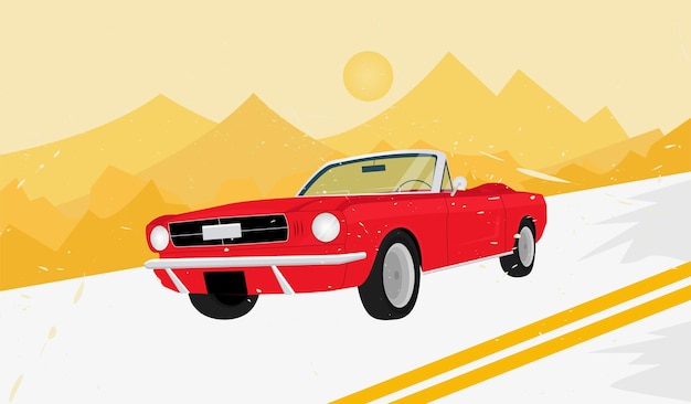 Coche con fondo