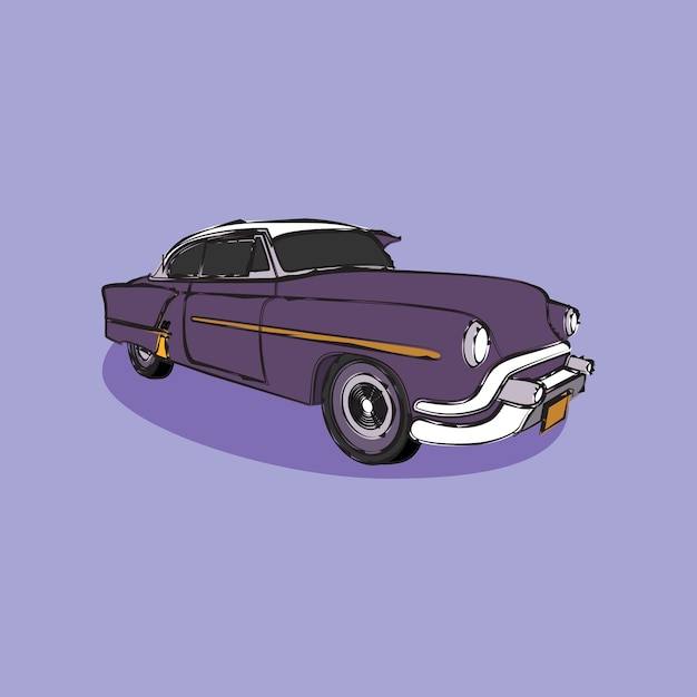 Coche ilustración vectorial