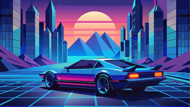 un coche con la matrícula número 3