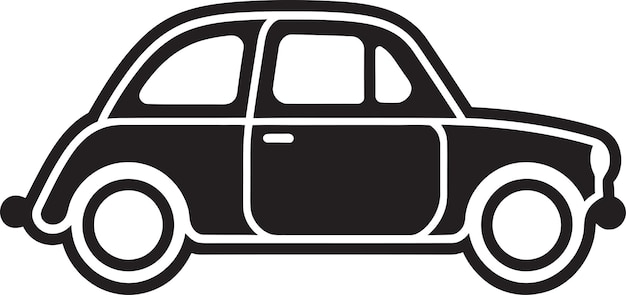un coche negro con una manija de la puerta que dice coche