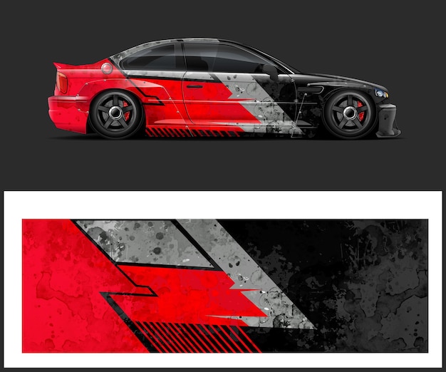 un coche rojo con la palabra coche en el frente