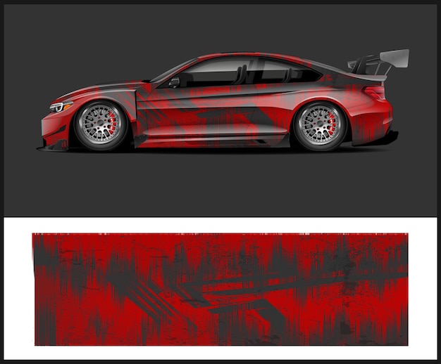 un coche rojo con la palabra "cotización de coche" en la parte inferior