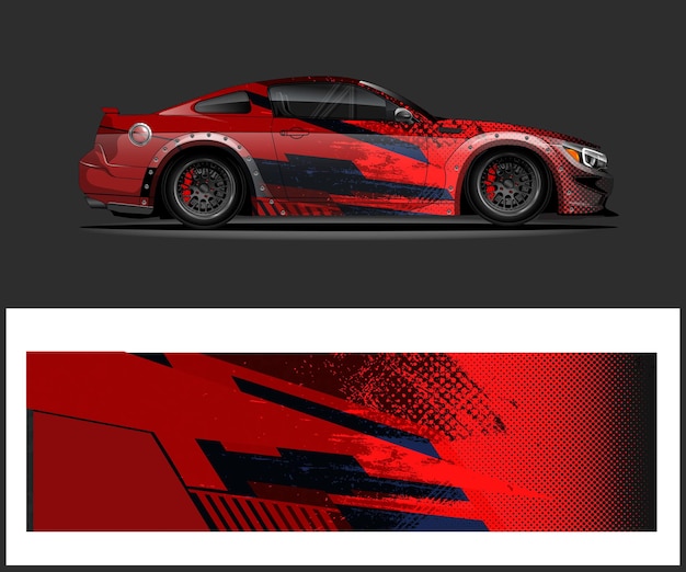 un coche rojo con la palabra Honda en el frente