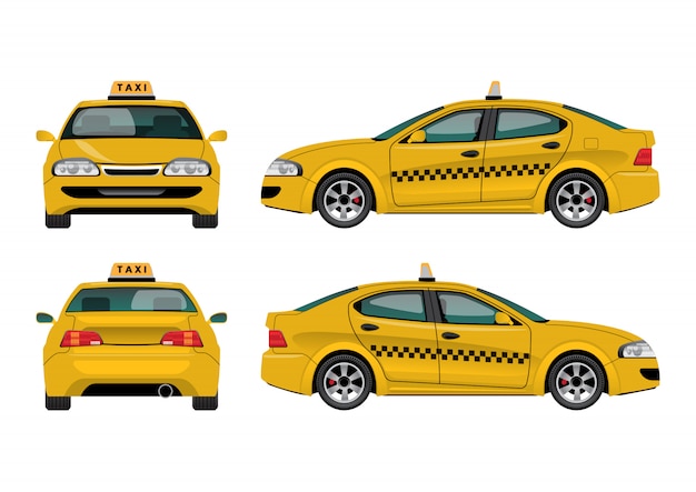 Coche de taxi