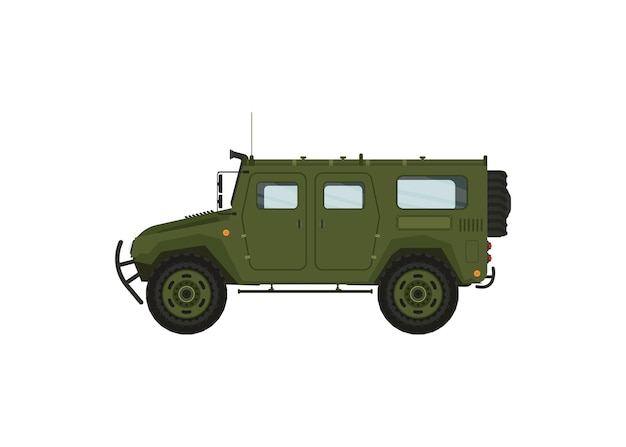 Coche de viaje extremo aislado ilustración sobre fondo blanco Ilustración vectorial