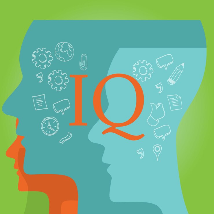 Vector cociente de inteligencia intelectual (qi)