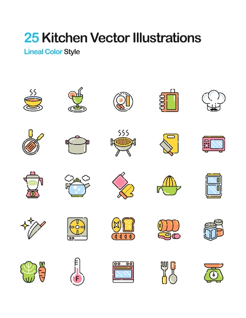 Cocina Color Ilustración