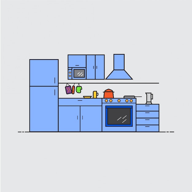 Cocina minimalista