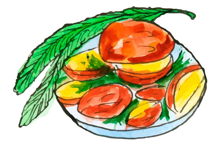 Vector cocina nacional turca. menú del plato. ilustración de fideos para el menú. lineas negras